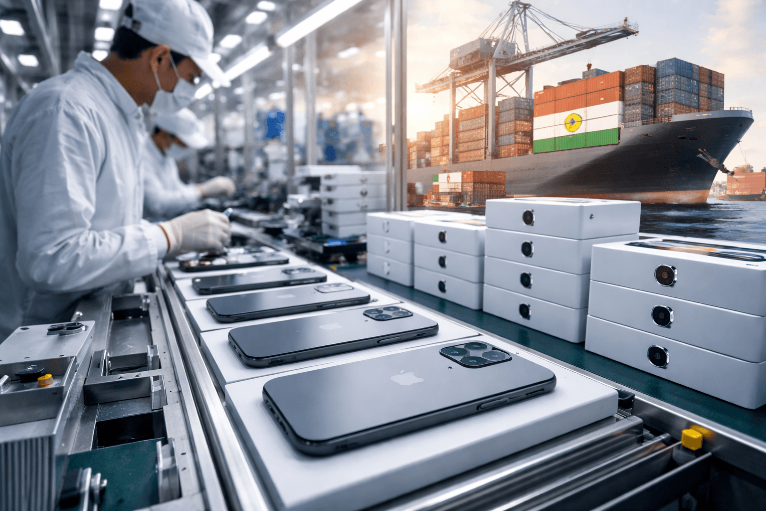 iPhone Exports Power India’s $30 Billion Smartphone Surge