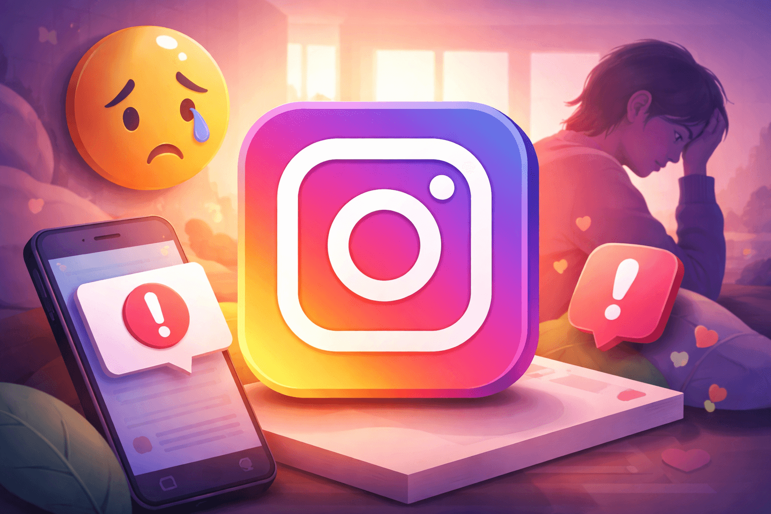 Instagram Alerts Parents When Teens Search Suicide or Self-Harm Content