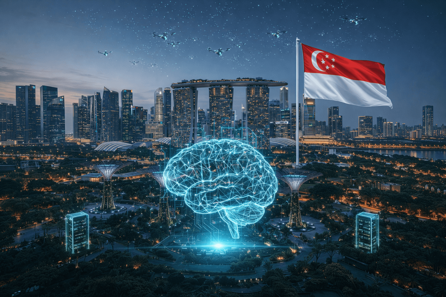 Singapore AI Research Investment to Exceed $779M by 2030