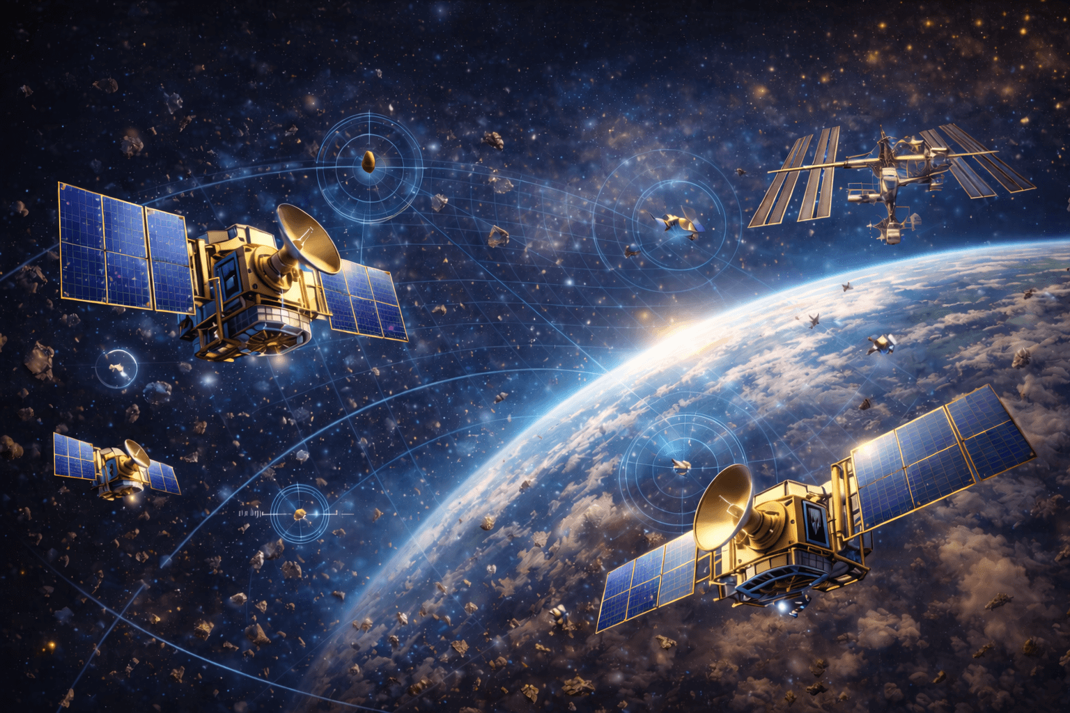 Space Spying Satellites Track Objects to Avoid Collisions in Orbit