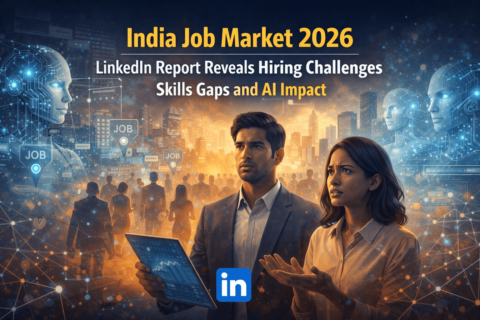India Job Market 2026 LinkedIn Report Reveals Hiring Challenges Skills Gaps and AI Impact