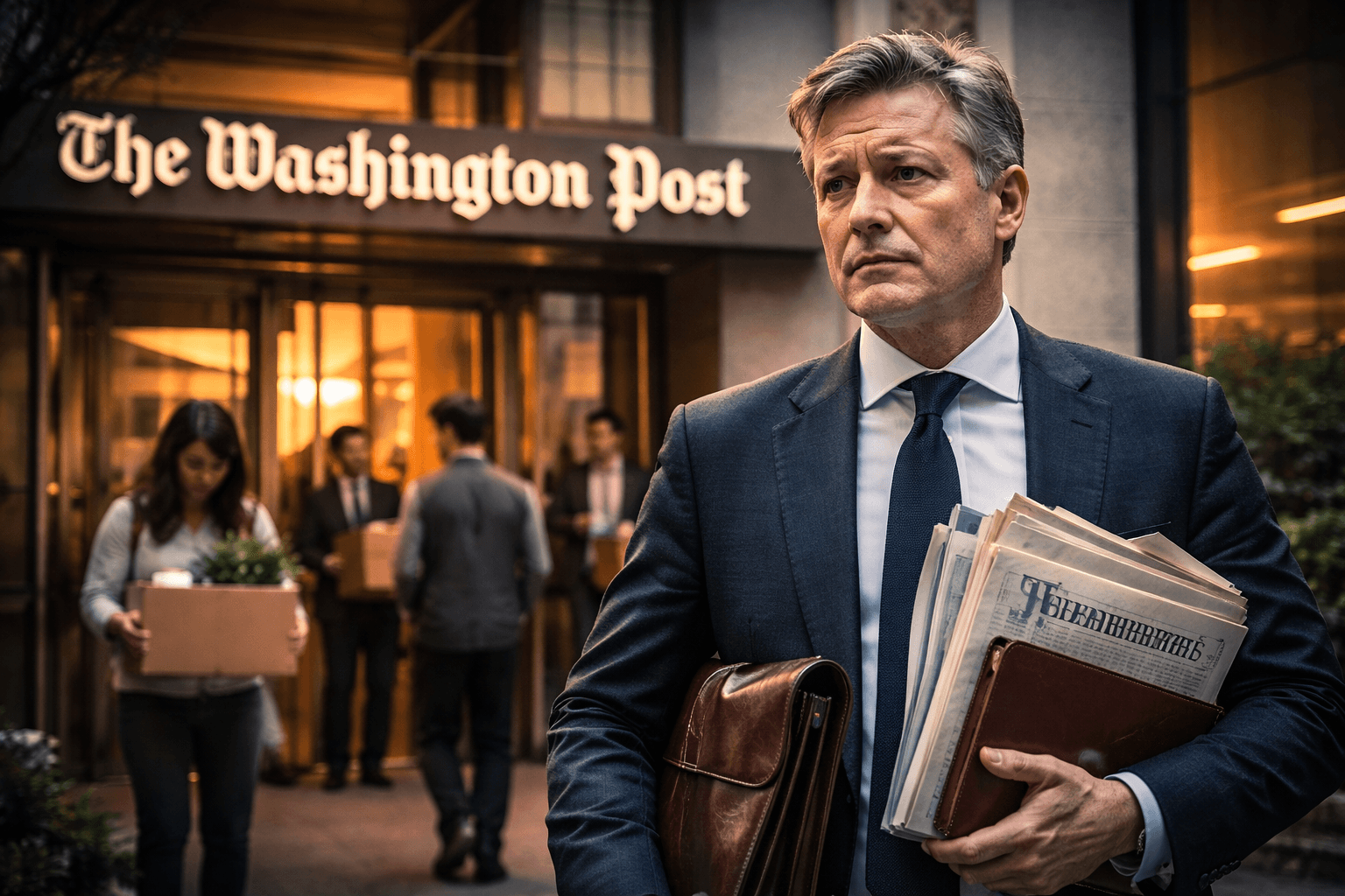 Washington Post CEO Will Lewis Resigns After Mass Layoffs and Backlash