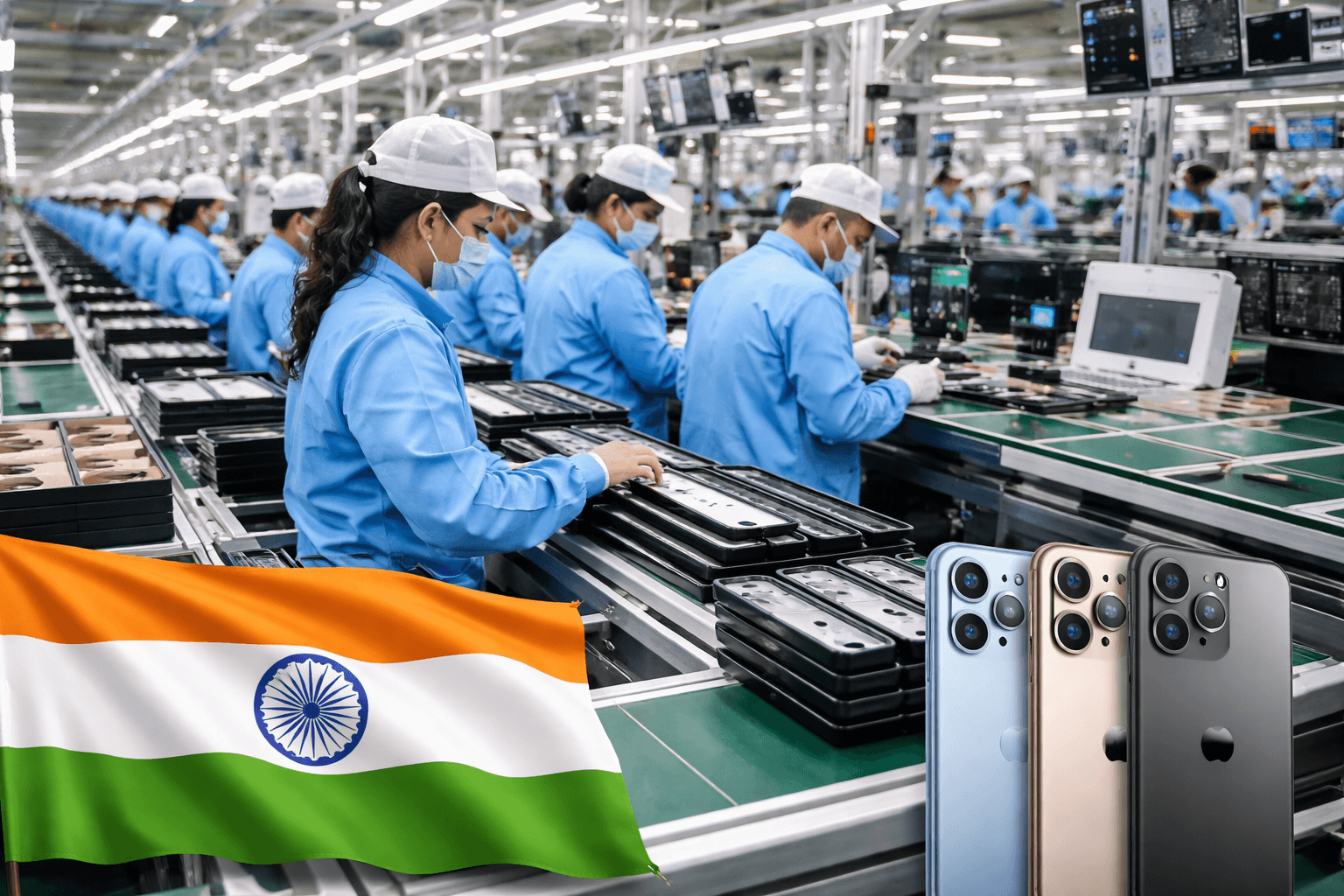 Apple Expands iPhone Production in India as Output Jumps 53% Ahead of iPhone 18