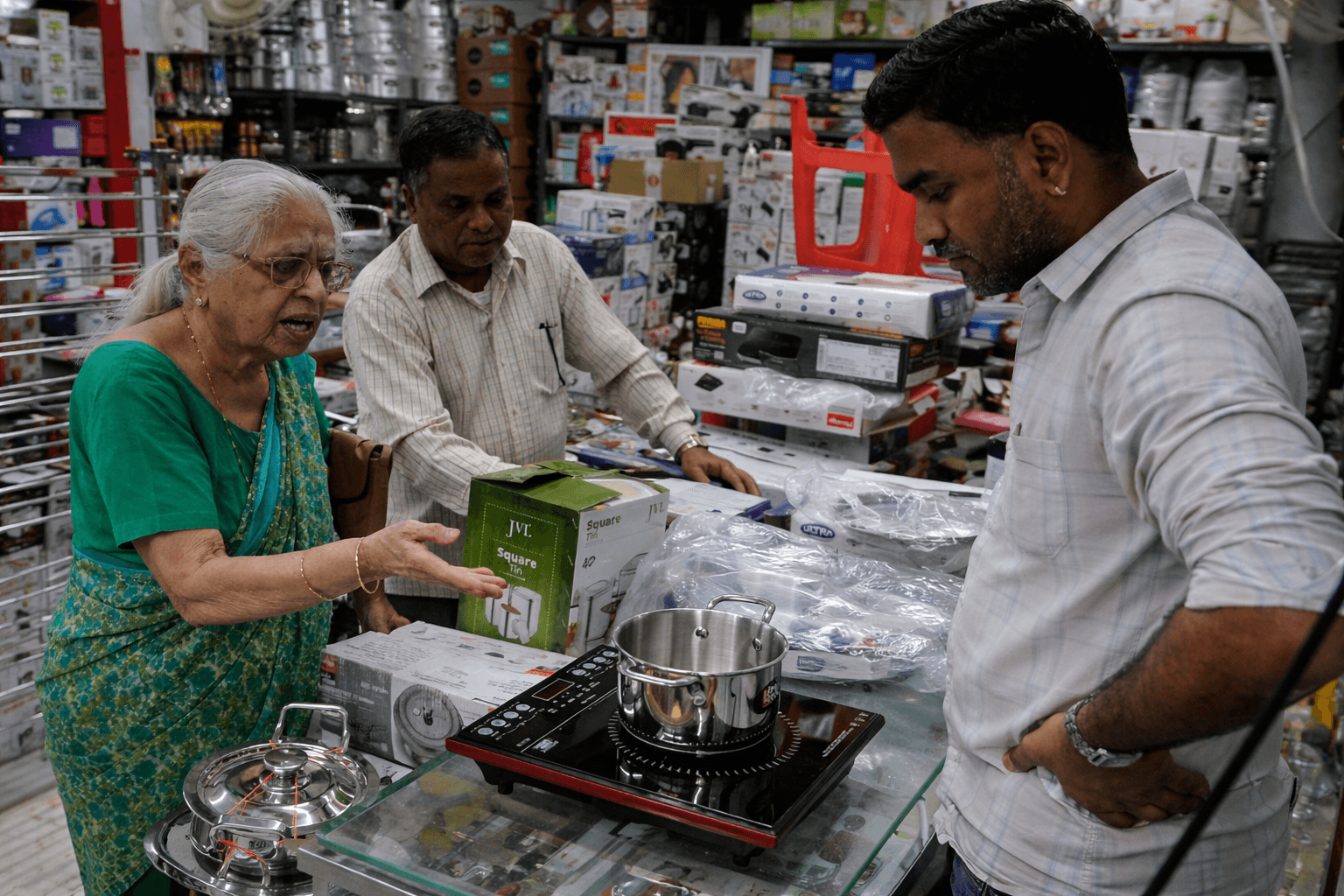 LPG Supply Fears Trigger Induction Stove Rush Across India