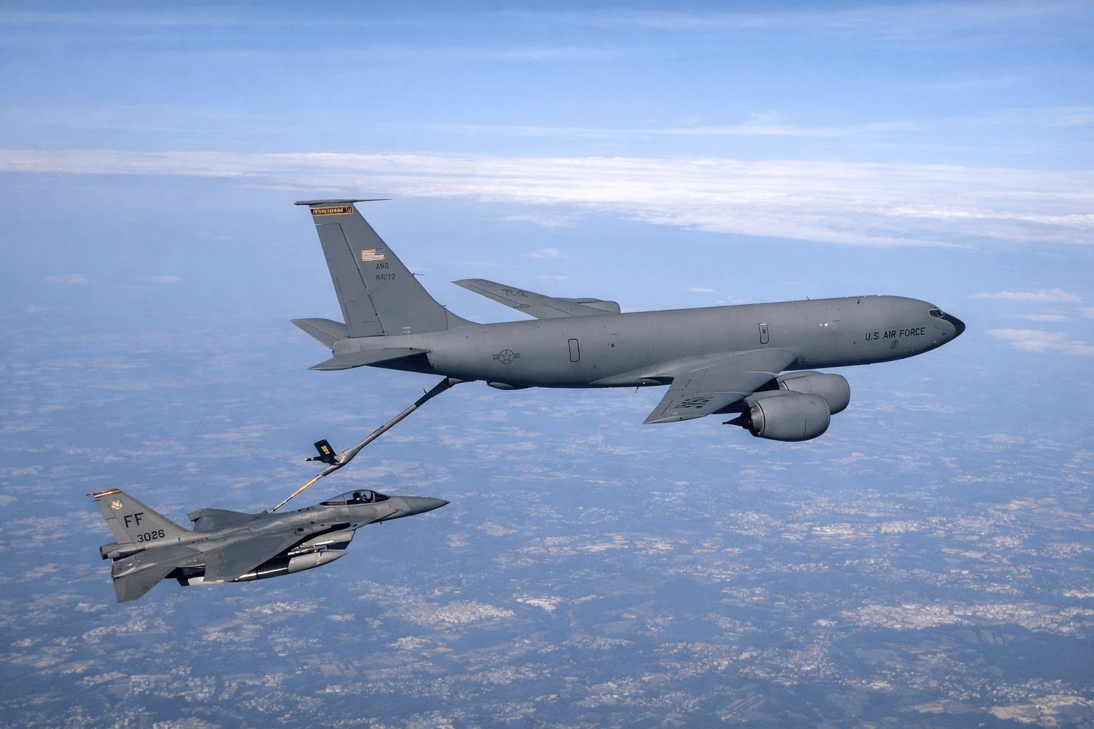 Six US Crew Killed After KC-135 Refueling Plane Crash in Iraq