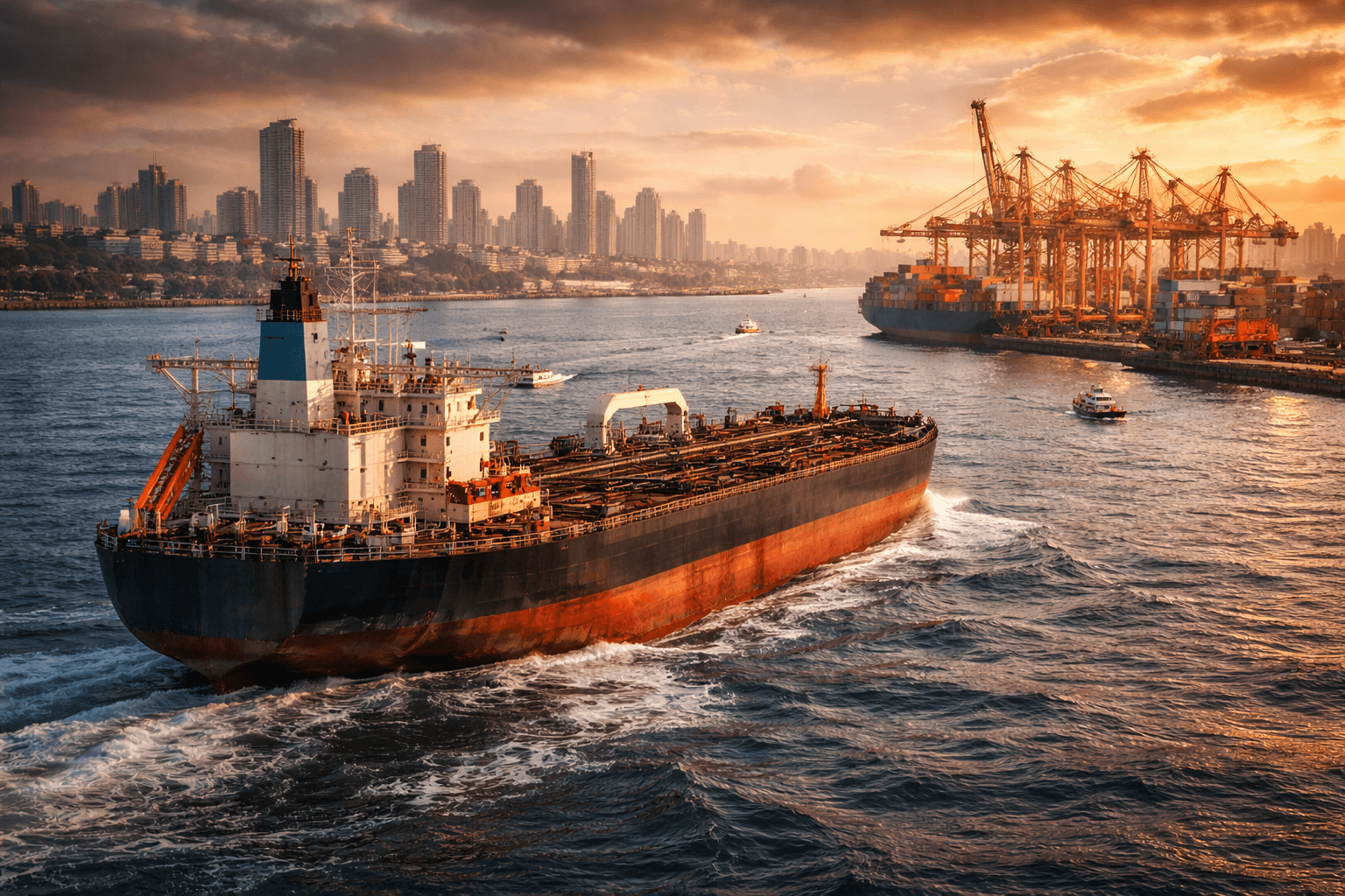 Two Oil Tankers Reach India After Crossing Strait of Hormuz