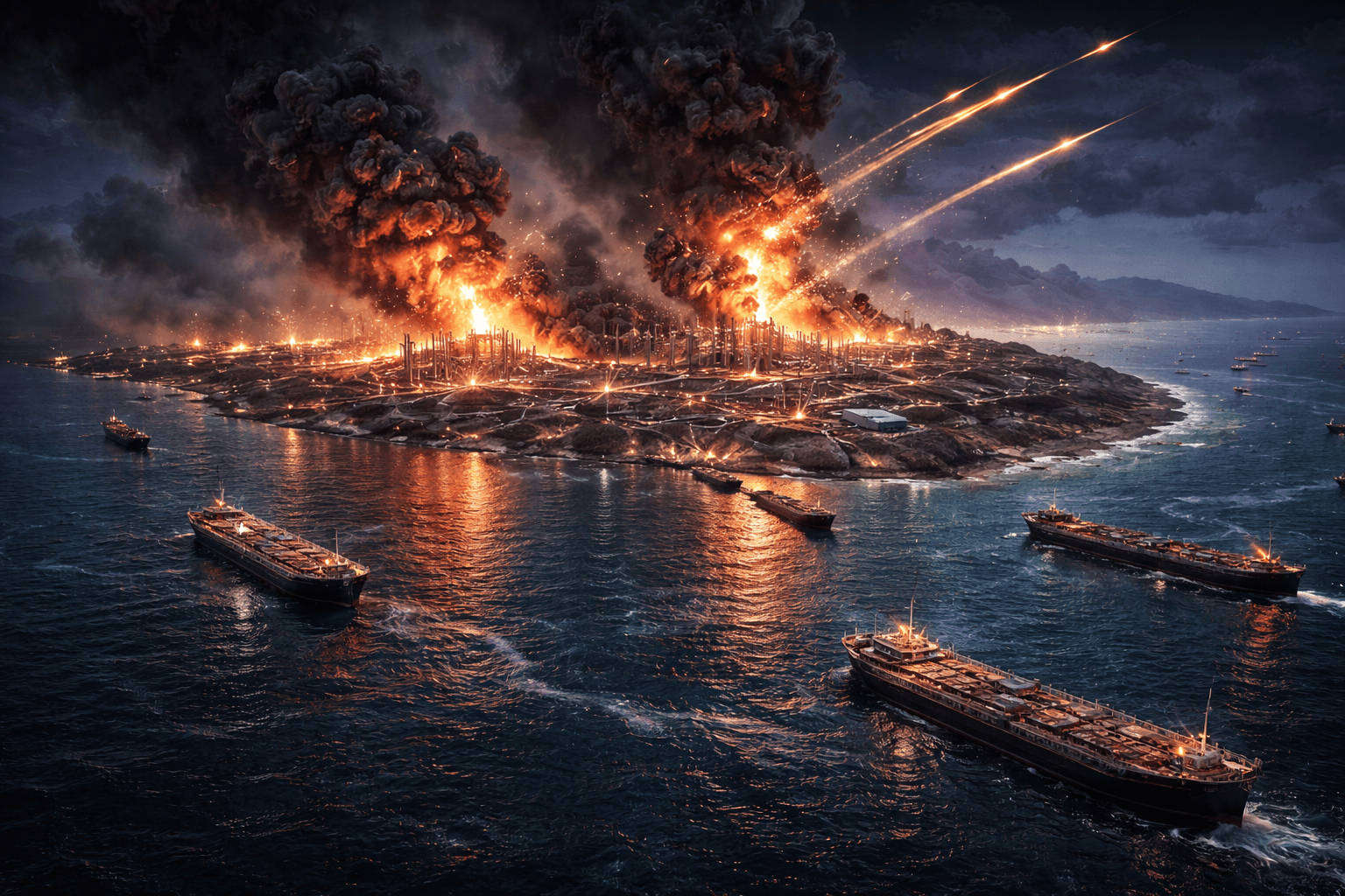 US Strike on Iran’s Kharg Island Escalates Conflict but Oil Infrastructure Survives