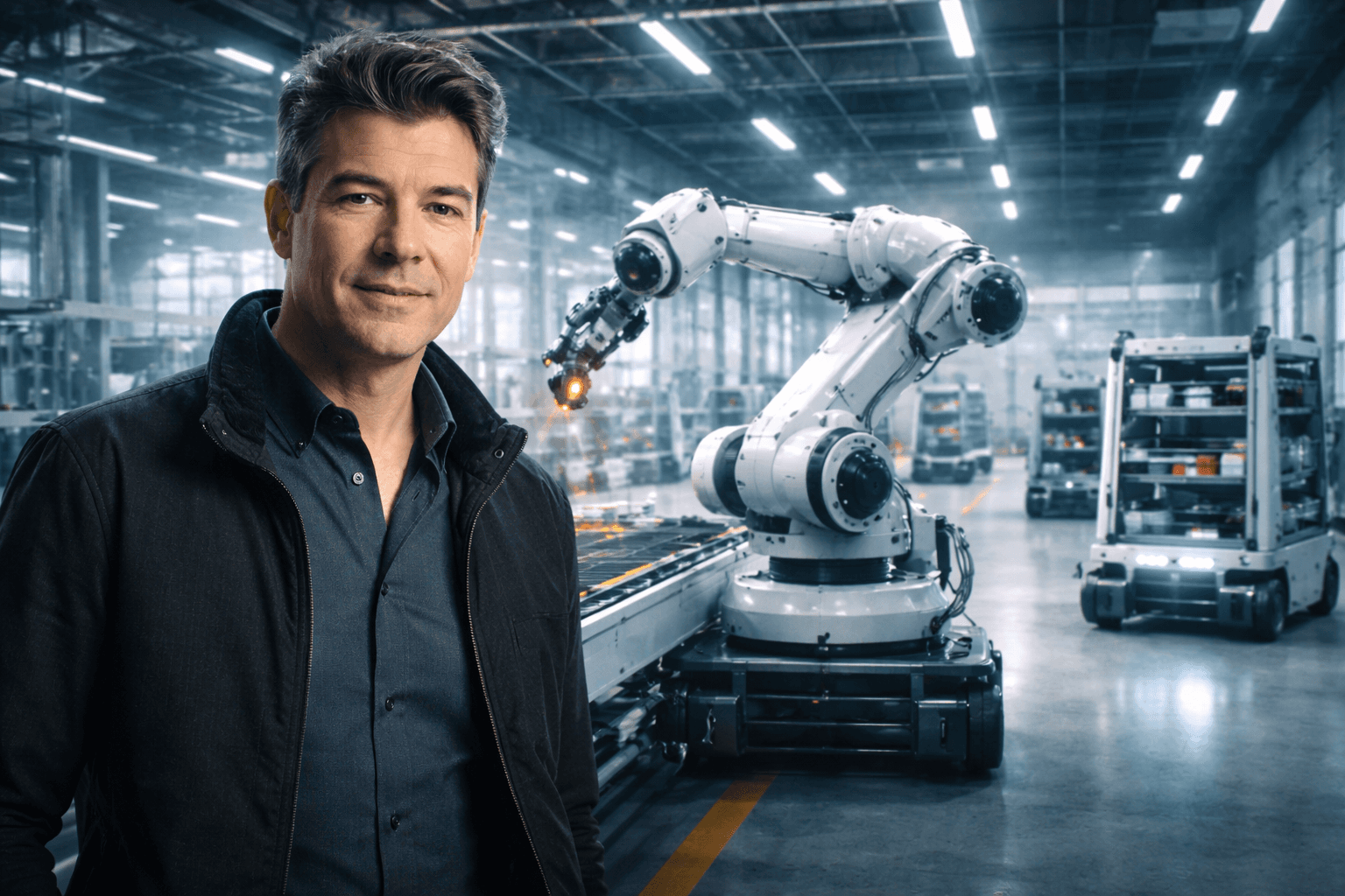 Ex-Uber CEO Travis Kalanick Launches Atoms to Lead Industrial Robotics Revolution