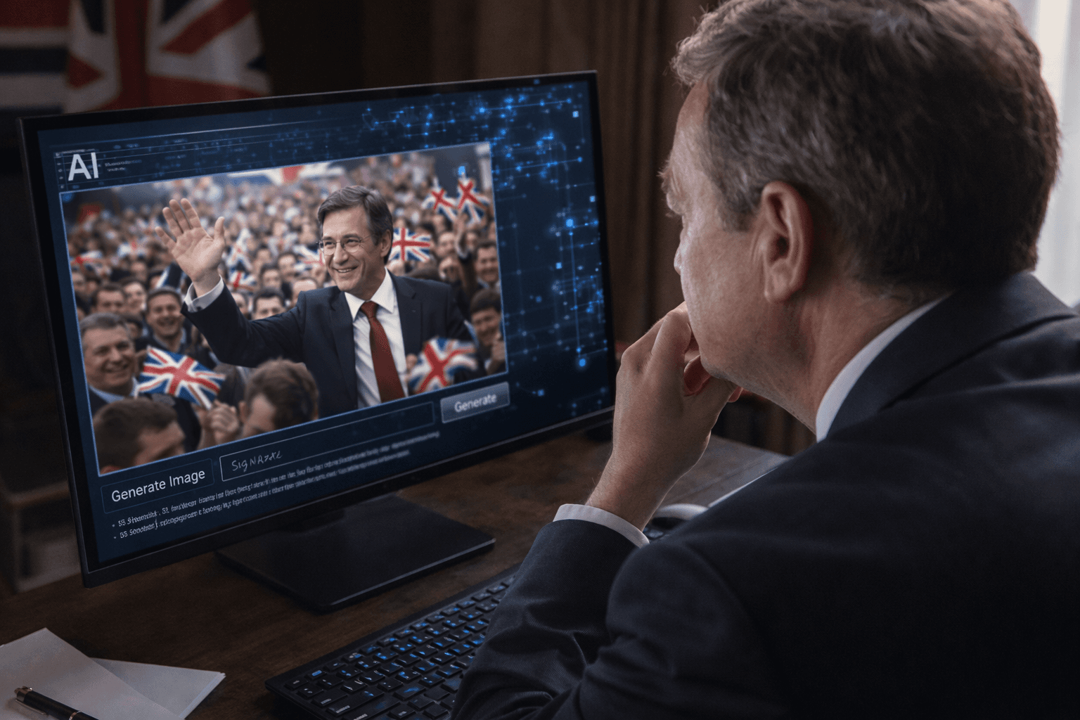 AI Image Controversy in UK Politics: Trust, Technology and the Risk of Misinformation