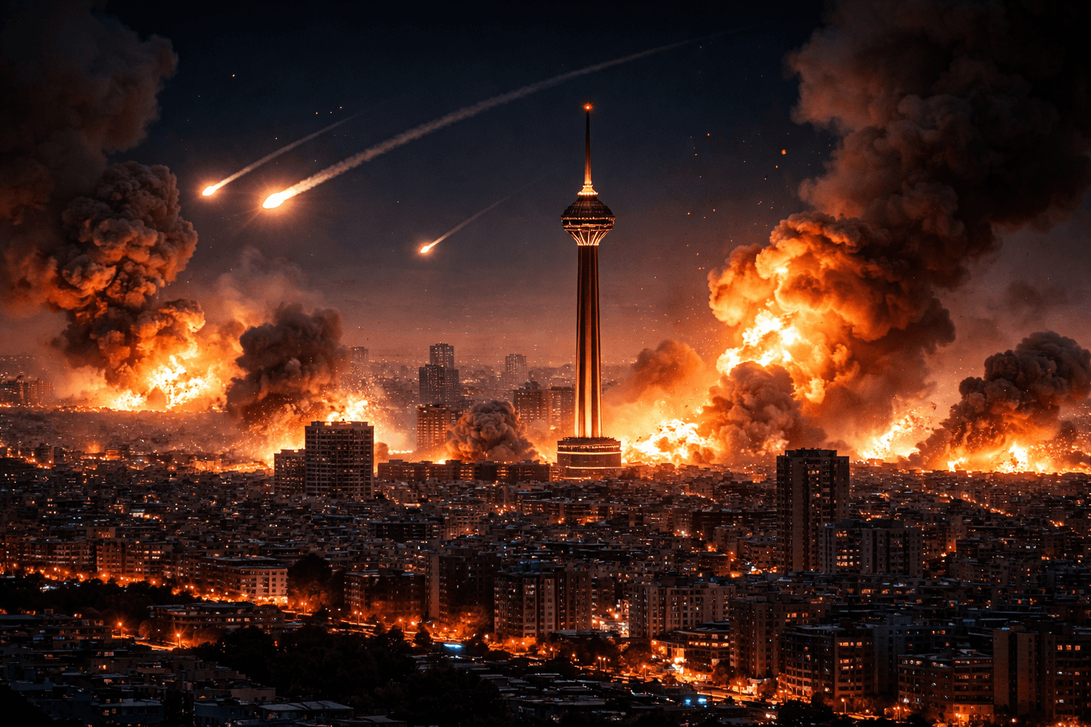 US Israel Iran War Escalates as Explosions Rock Tehran and Global Risks Surge