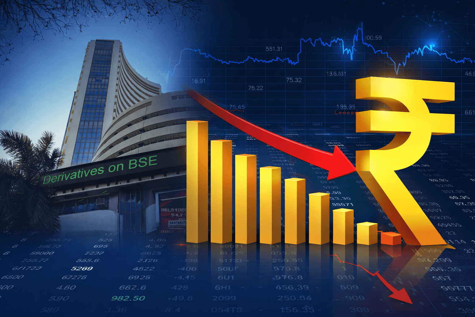 Rupee crashes past ₹92 as Iran war shock hits Indian markets