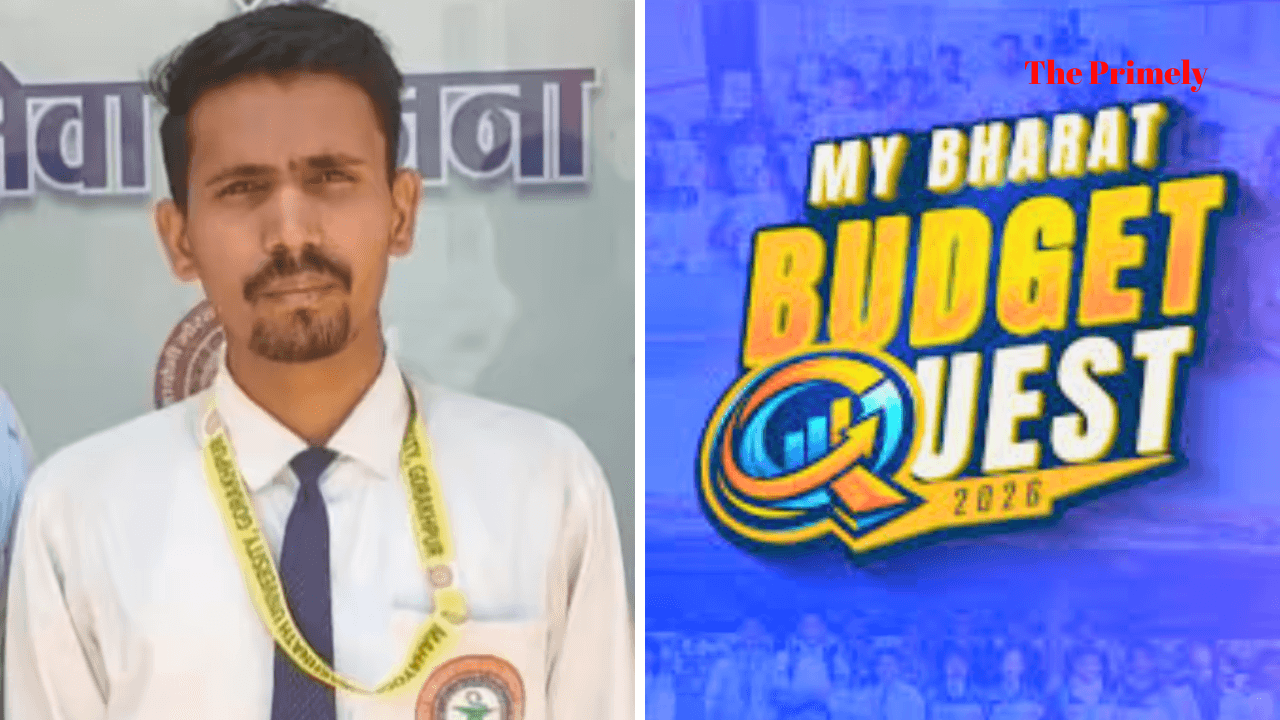 NSS Volunteer Pankaj Reaches Finale of MY Bharat Budget Quest 2026
