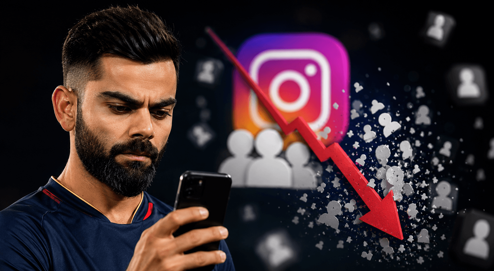 Why Did Virat Kohli Lose Millions of Instagram Followers Overnight After Instagram’s Massive Cleanup?