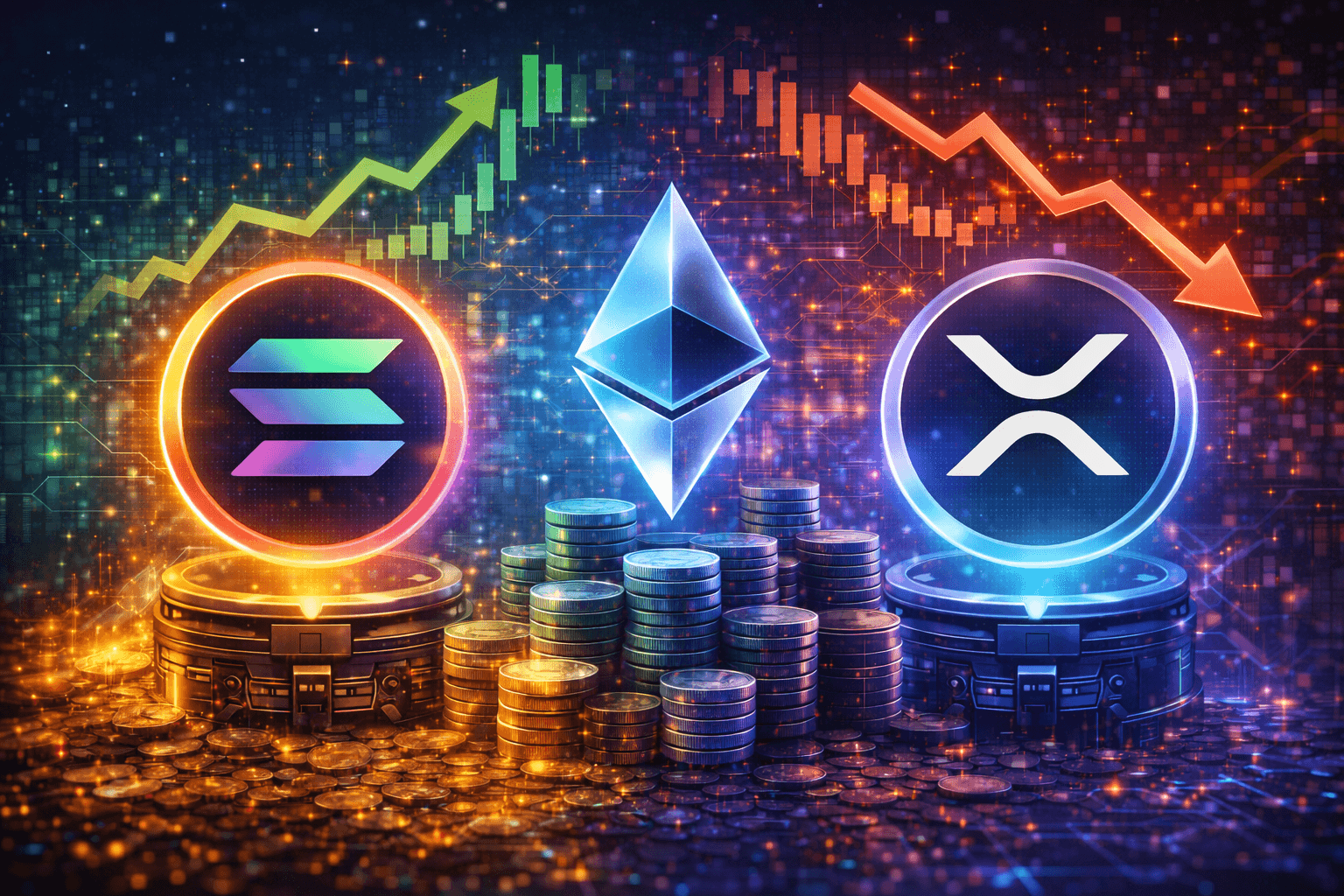 Crypto Market Today: What’s Next for Ethereum, Solana, and XRP Prices?