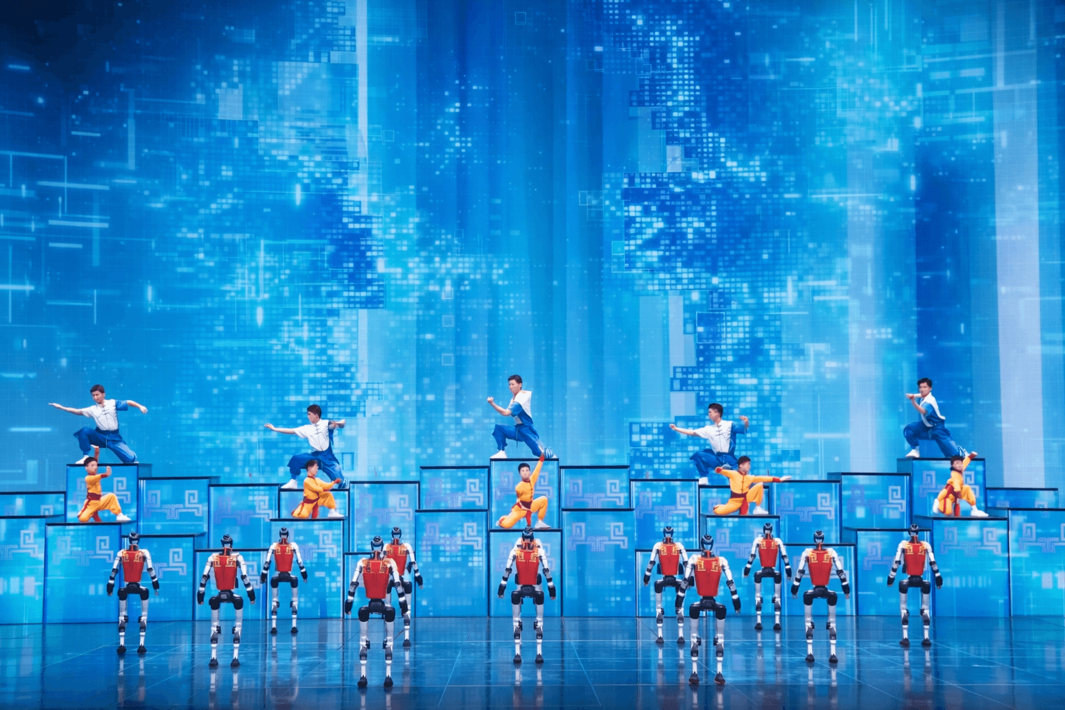Humanoid Robots Kung Fu Performance Stuns Spring Festival Gala