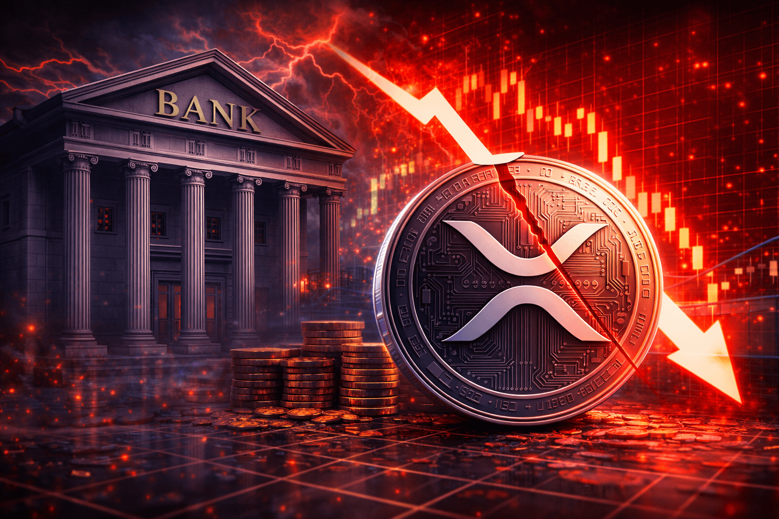 172-Year-Old Bank Slashes XRP Price Target Amid Crypto Downturn
