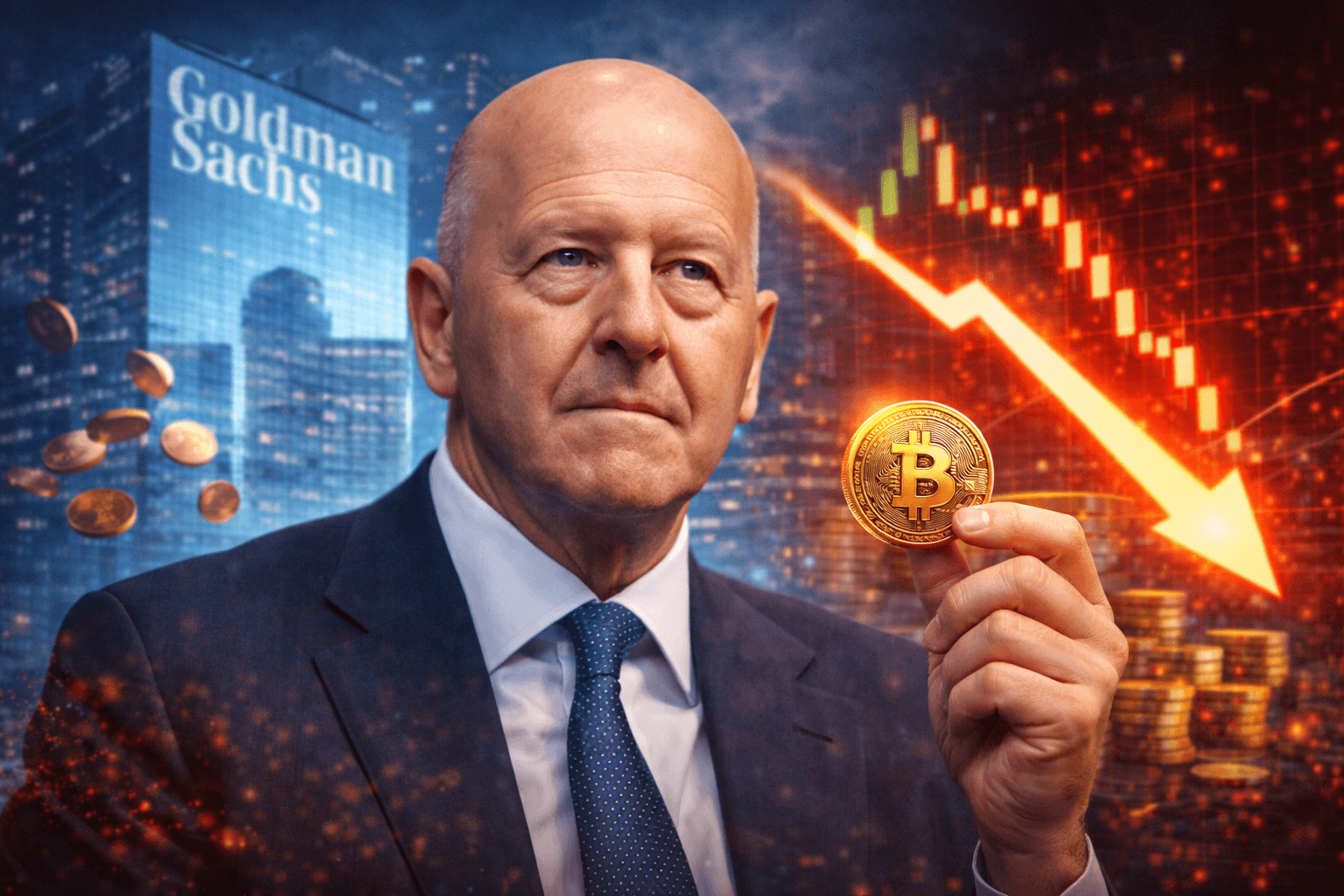 Goldman CEO David Solomon Owns ‘Very Little’ Bitcoin