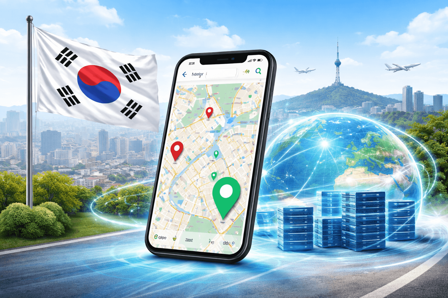 South Korea Allows Google Maps Data Export Under Strict Conditions