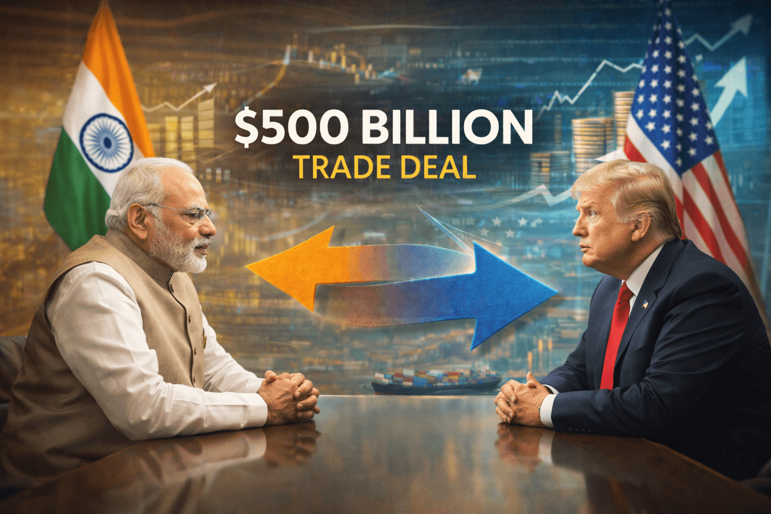 India US Trade Deal 2026 How $500 Billion Target Could Reshape Bilateral Commerce