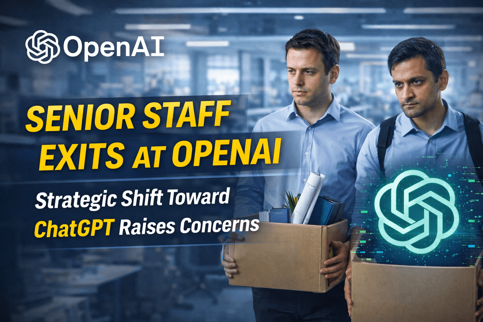 OpenAI Senior Staff Departures Follow Shift Toward Prioritizing ChatGPT