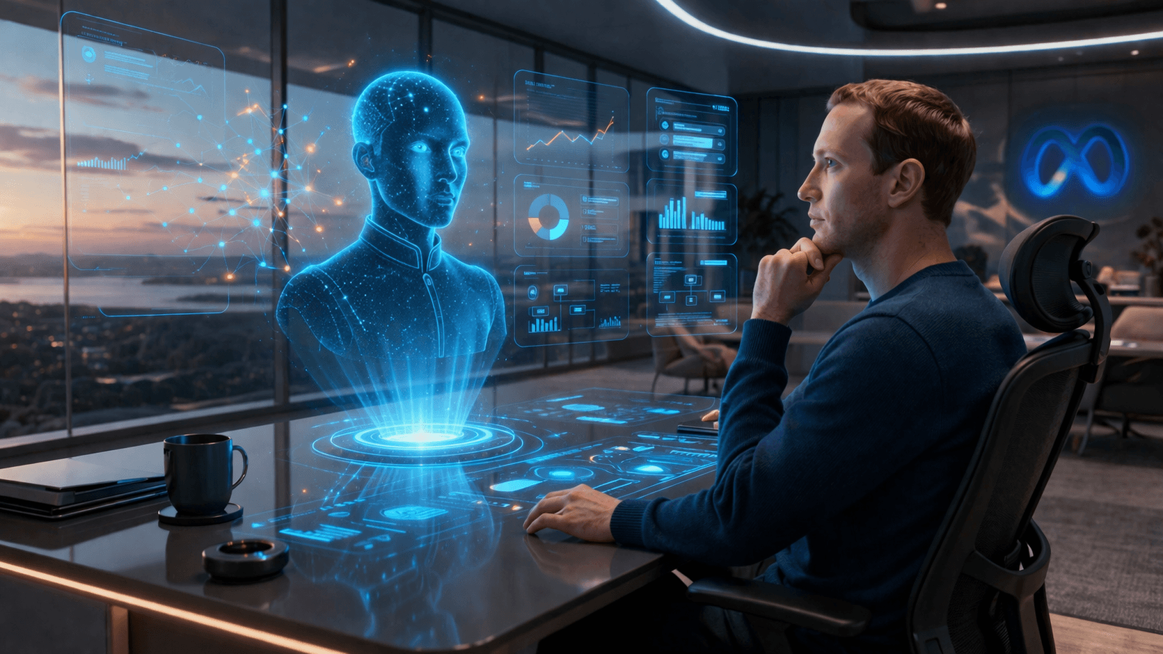 Zuckerberg Builds AI Agent to Assist CEO Role