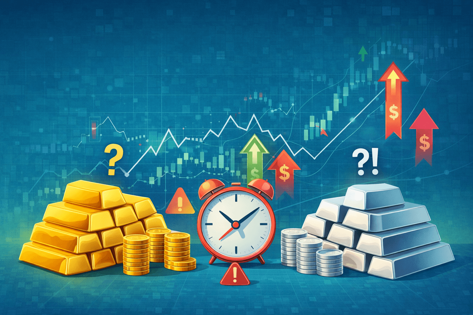 Gold Silver Price Today: Why Precious Metals Volatile