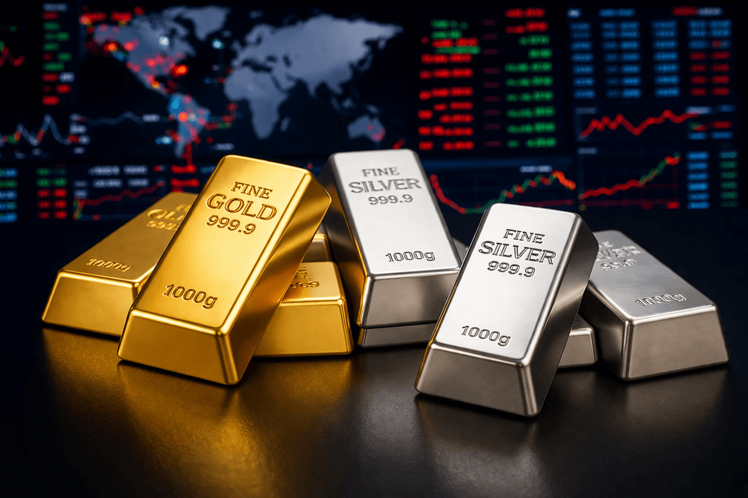 Gold silver outlook signals volatile week as Middle East tensions influence markets
