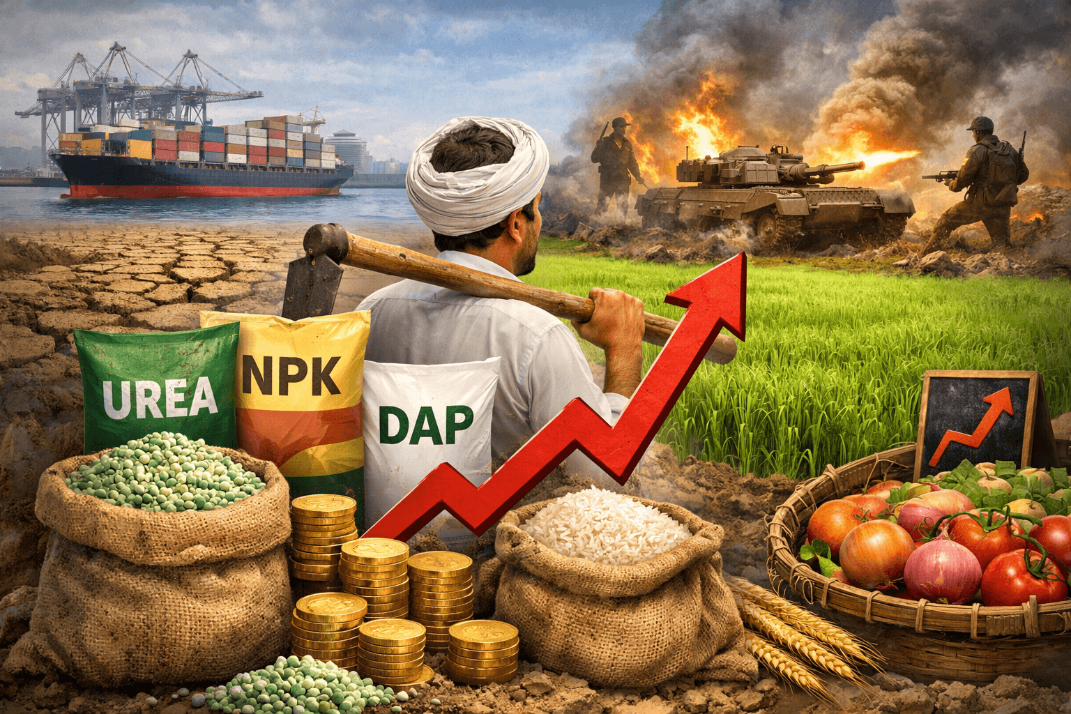 India Fertiliser Supply Crisis War Impact on Food Prices