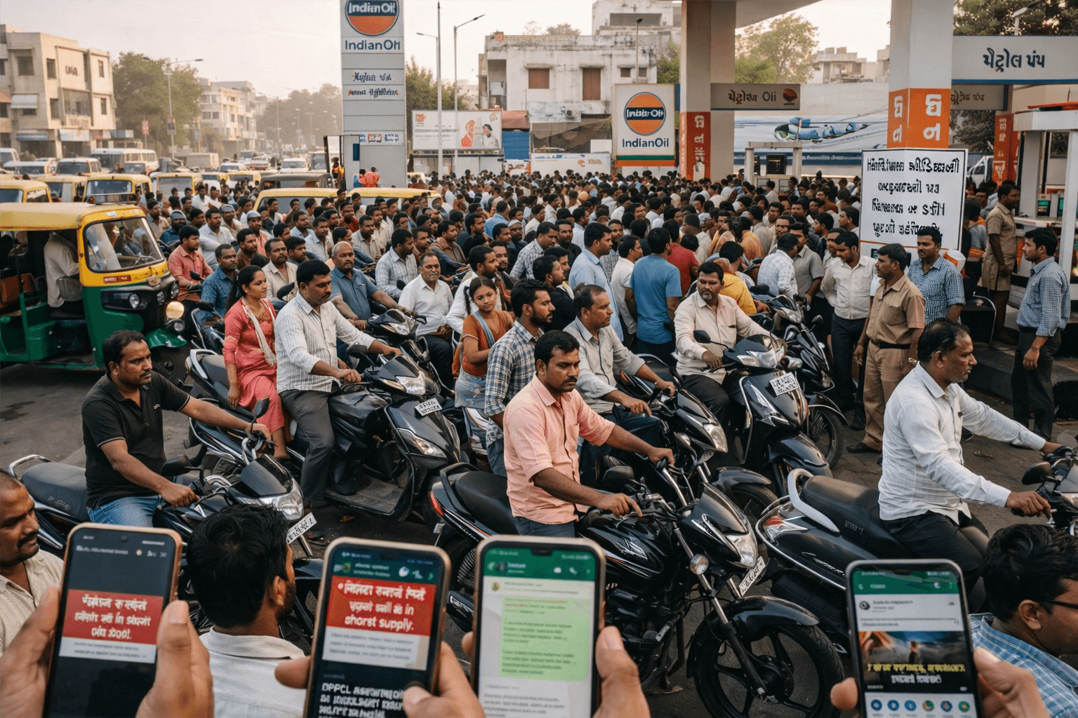 Fuel Shortage in Indian Cities? No-Panic Buying Is the Real Problem